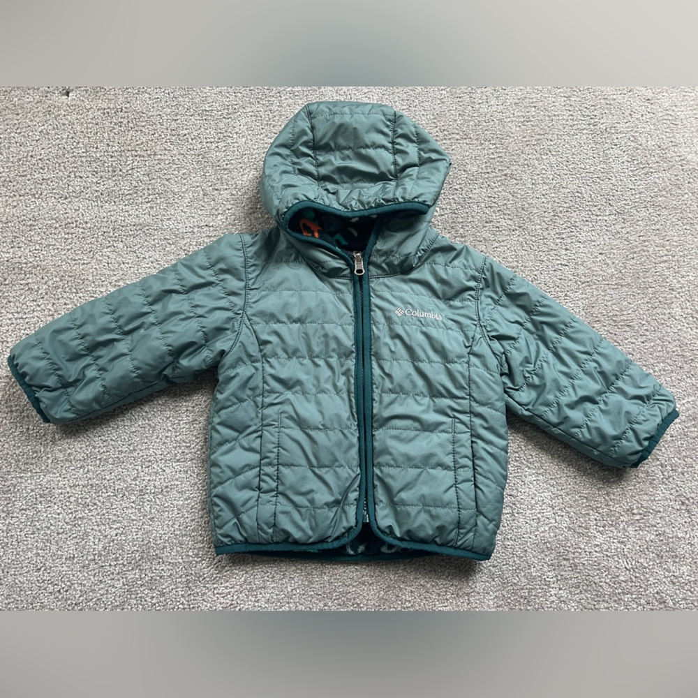 Columbia Double Trouble Toddler Jacket, Reversible